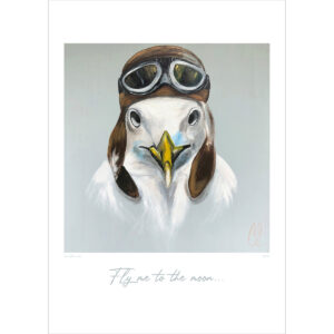 druck "fly me to the moon"