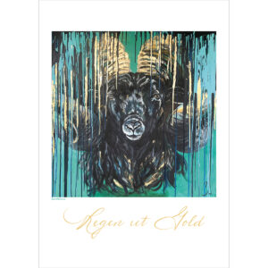 Druck "Regen ut Gold"